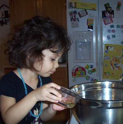 Add eggs...