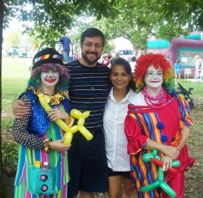Sister, Me, Paola, and Mom